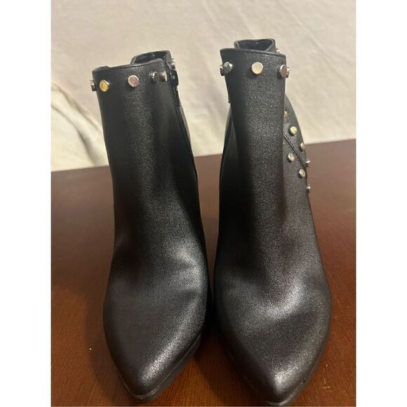 Fergie captain studded heeled ankle boots size 7.5 - Picture 2 of 8